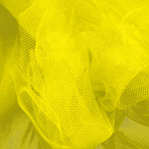 Tulle Fabric Fluor Yellow Tulle Fabric