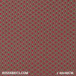 Child Fabric Jersey - Retro Grey Fuchsia Printed Cotton Jersey