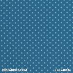 Jersey Dots 8mm Turquoise / Aqua Dots Cotton Jersey