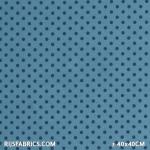 Jersey Dots 8mm Aqua / Turquoise Dots Cotton Jersey
