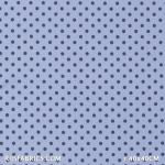 Jersey Dots 8mm Light Bleu / Gray Dots Cotton Jersey