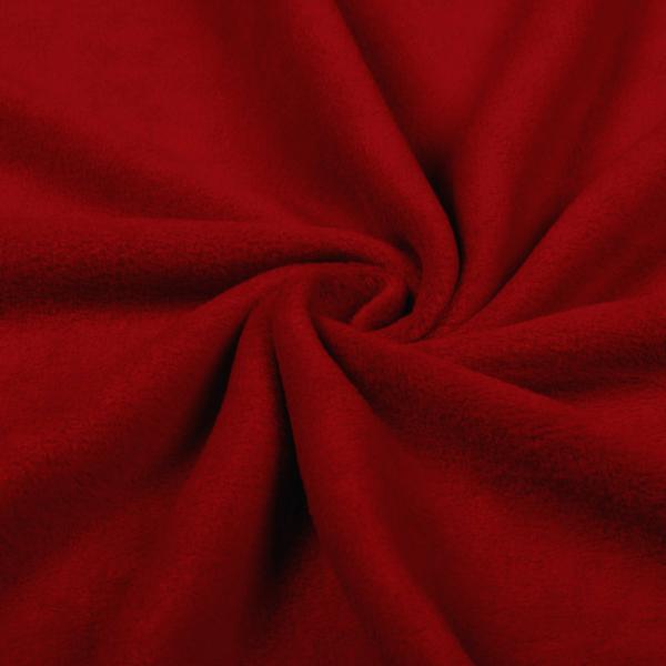 Fleece Thick Quality Dark Red Fleece Fabric Thick Quality