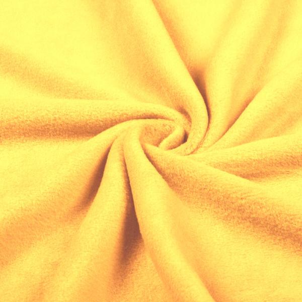 Fleece Thick Quality Yellow Fleece Fabric Thick Quality