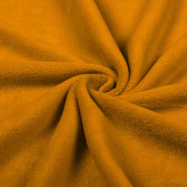 Fleece Thick Quality Ocher Yellow Fleece Fabric Thick Quality