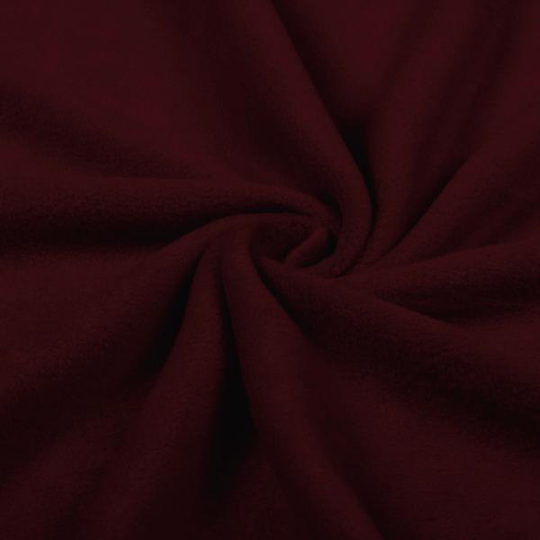 Fleece Thick Quality Bordeaux Fleece Fabric Thick Quality
