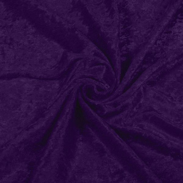 Panne Velvet Fabric Purple Panne Velvet Fabric