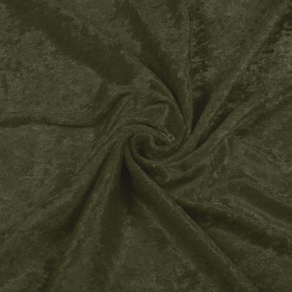 Panne Velvet Fabric Olive Green Panne Velvet Fabric