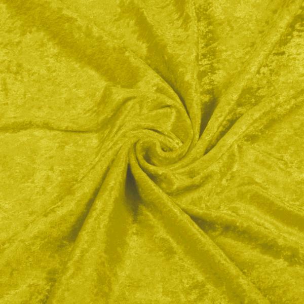 Panne Velvet Fabric Yellow Panne Velvet Fabric
