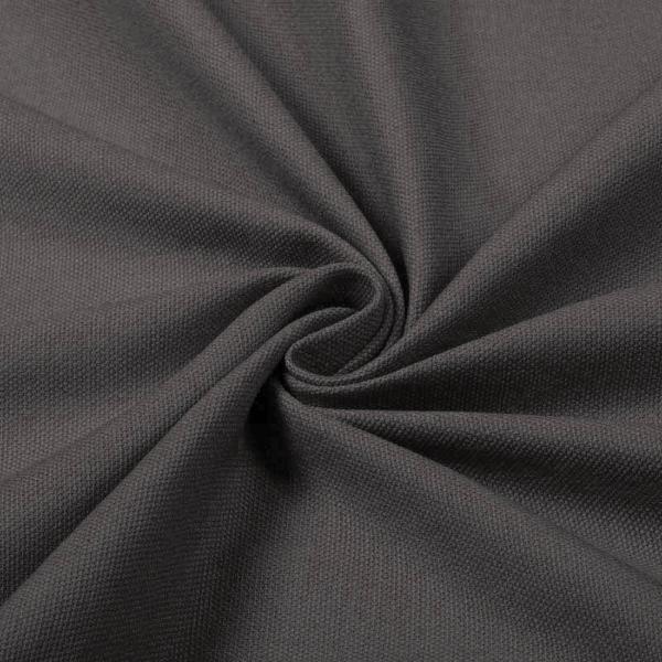 Canvas Fabric Dark Grey Canvas Fabric Cotton
