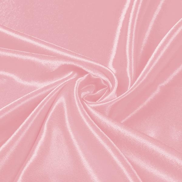 Crepe Satin Pink Satin Crêpe Fabric