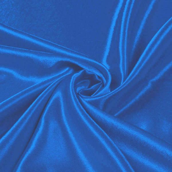 Crepe Satin Baby Blue Satin Crêpe Fabric