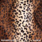 Velboa Jaguar Brown Velboa Fabric