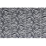 Velboa Zebra White Velboa Fabric