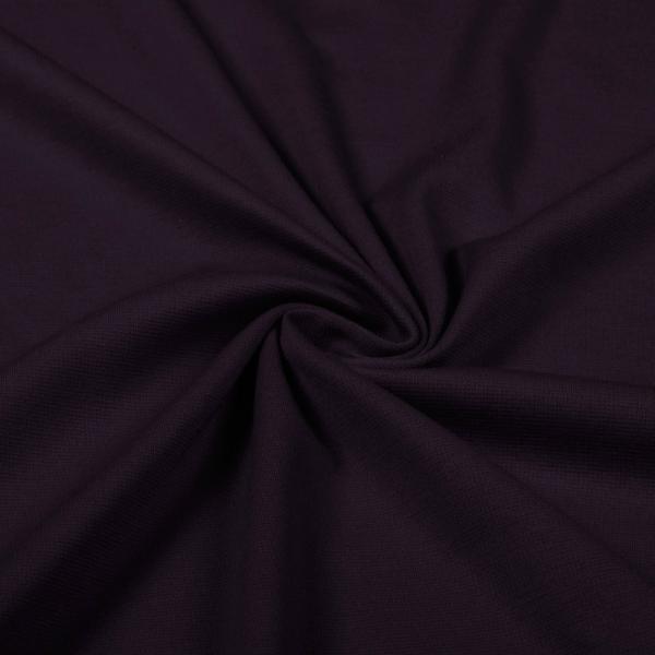 Heavy Jersey Dark Purple Jersey Knit Fabric Heavy Weight