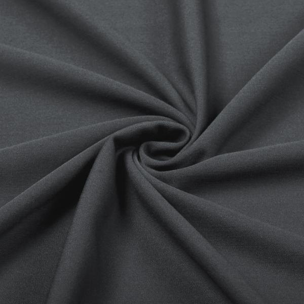 Stretch Gabardine Fabric Melee Dark Grey Gabardine Fabric