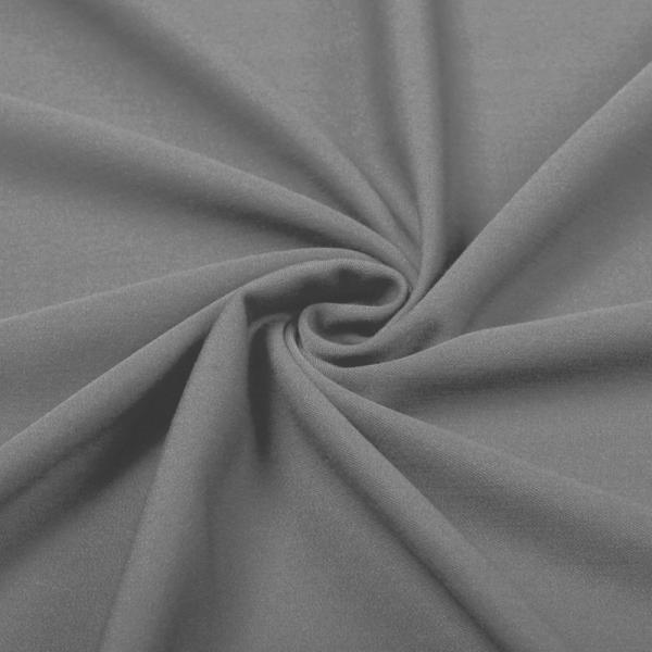 Wooltouch Melee Ligt Grey Gabardine Fabric