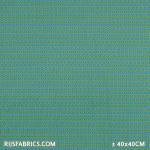Child Fabric – Small Flower Motif  Lime Aqua Child Fabric Cotton