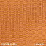 Child Fabric – Small Flower Motif Yellow Orange Child Fabric Cotton