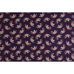 Child Fabric – Elephants Big Purple Child Fabric Cotton