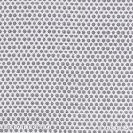 Child Fabric - Starflower White Grey Child Fabric Cotton