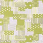 Child Fabric – Patchwork Fabric Lime White Child Fabric Cotton