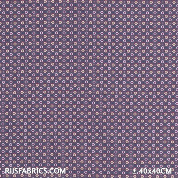 Child Fabric – Retrofabric Grey Fuchsia Child Fabric Cotton