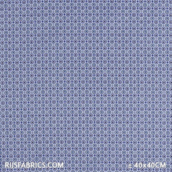 Child Fabric – Retrofabric Light Blue Navy Child Fabric Cotton