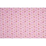 Child Fabric – Smiley Pink Child Fabric Cotton