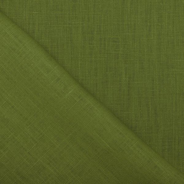 Linen Fabric Olive Linen Fabric Washed