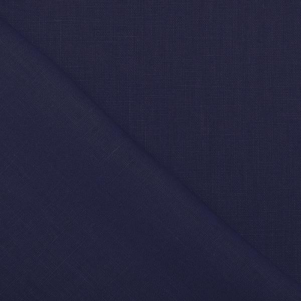 Linen Fabric Navy Linen Fabric Washed
