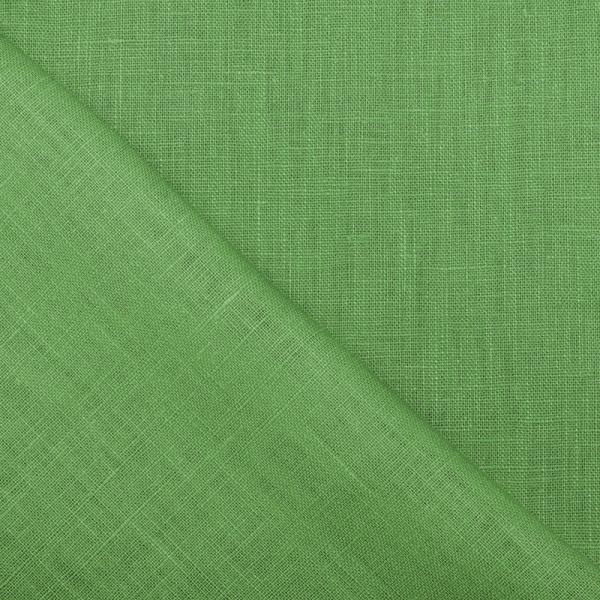 Linen Fabric Spring Green Linen Fabric Washed