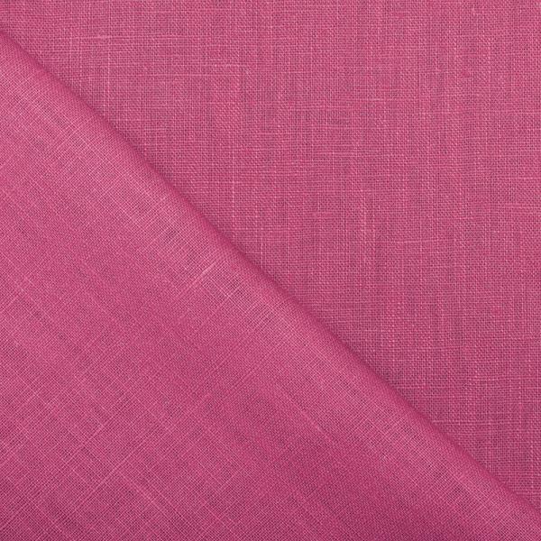 Linen Fabric Hot Pink Linen Fabric Washed