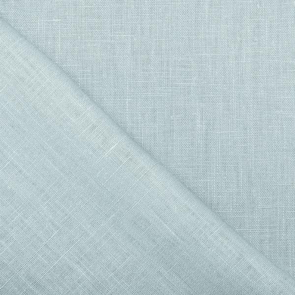 Linen Blue Linen Fabric Washed