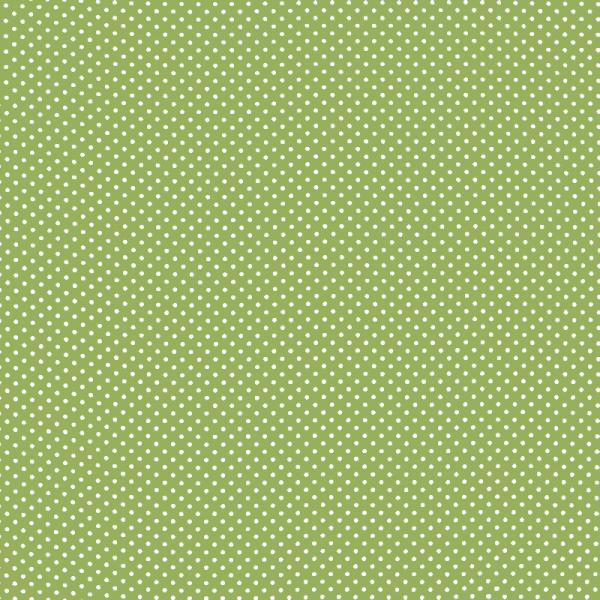 Polka Dot Fabric Lime / White 2mm Dots 2 mm