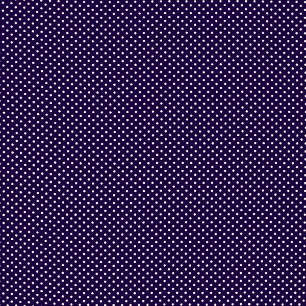 Polka Dot Fabric Purple / White 2mm Dots 2 mm