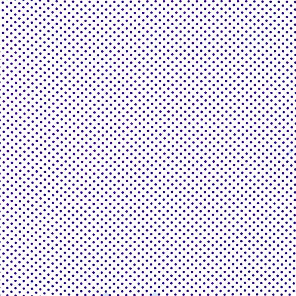 Polka Dot Fabric White / Purple 2mm Dots 2 mm