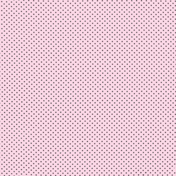Polka Dot Fabric Pink / Grey 2mm Dots 2 mm