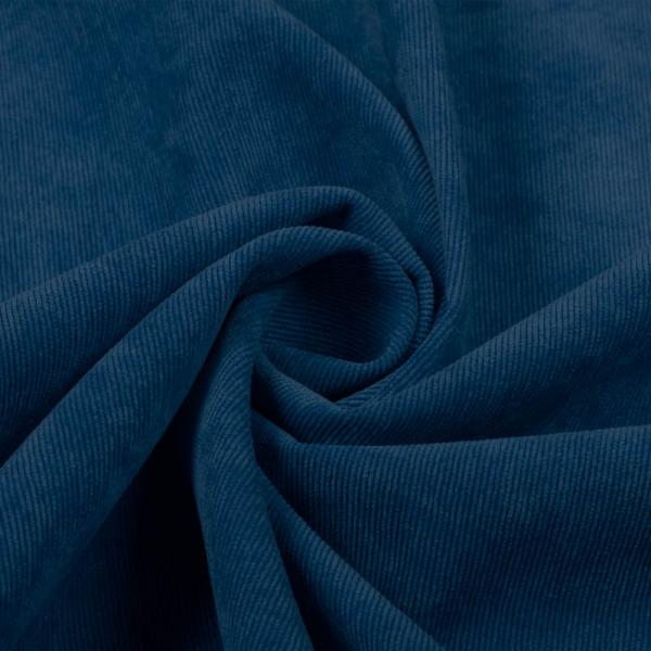 Corduroy Fabric Cobalt (Stretch) Corduroy Fabric Stretch