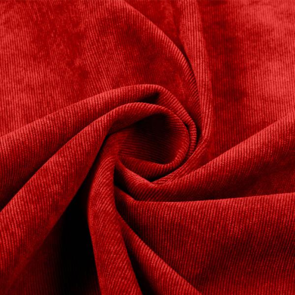 Corduroy Fabric Red (Stretch) Corduroy Fabric Stretch