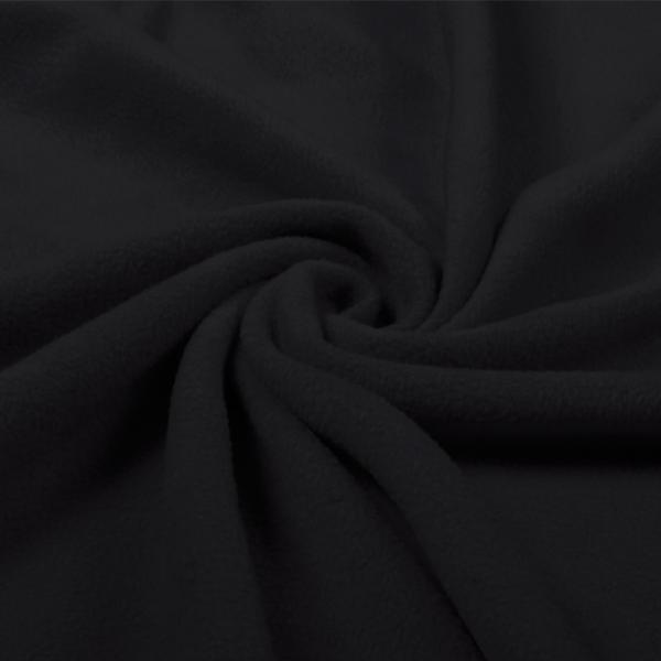 Polar Fleece Black Polar Fleece Fabric 250 g/m2