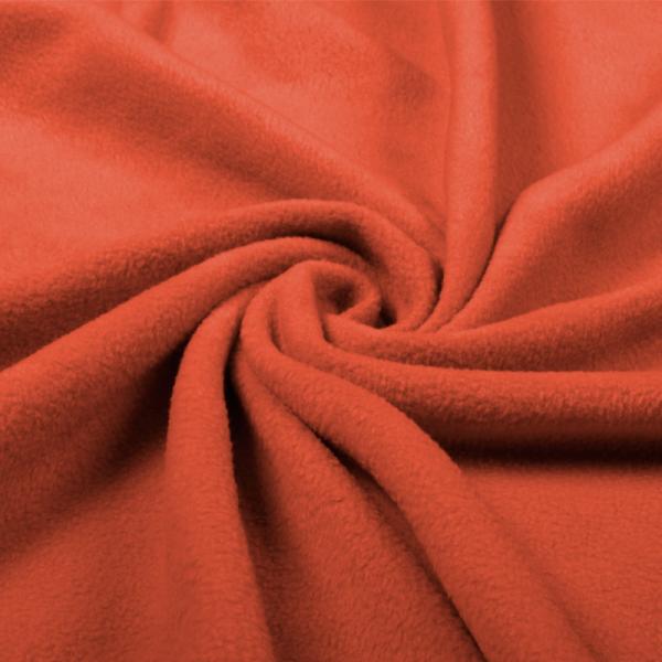 Polar Fleece Dark Orange Polar Fleece Fabric 250 g/m2