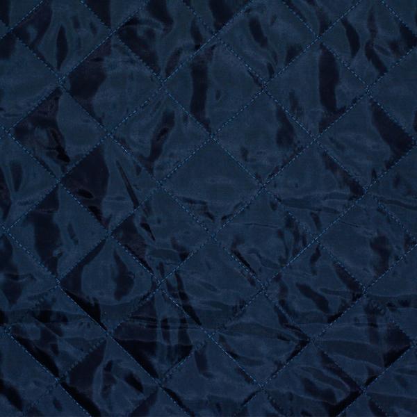 Lining Navy Quilted 5cm Lining Fabric Quilted