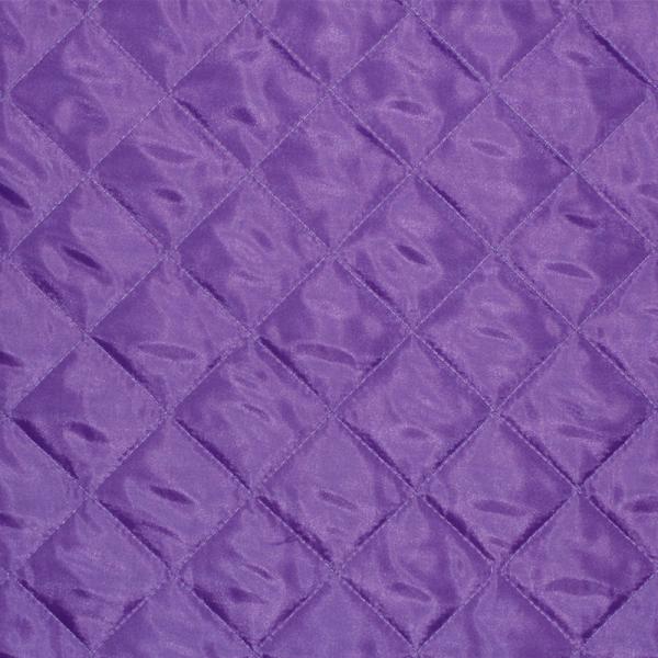 Lining Purple Quilted 5cm Lining Fabric Quilted