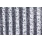 Faux Fur Fabric Lynx Grey Off-White Faux Fur Fabric