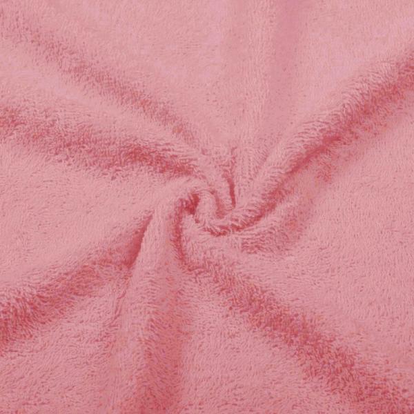 Terry Fabric Pink Terry Fabric Cotton
