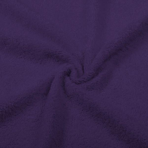Terry Fabric Purple Terry Fabric Cotton