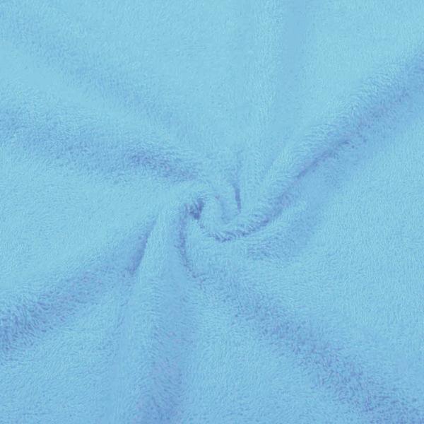 Terry Fabric Baby Blue Terry Fabric Cotton