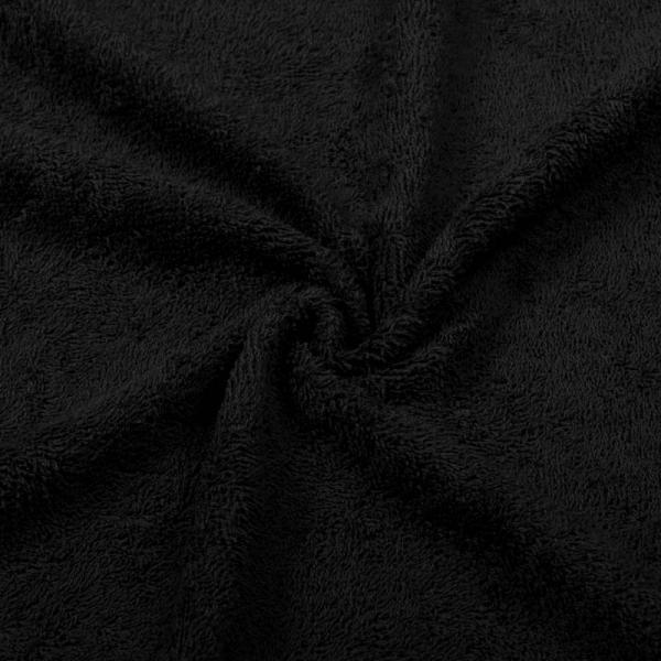 Terry Fabric Black Terry Fabric Cotton