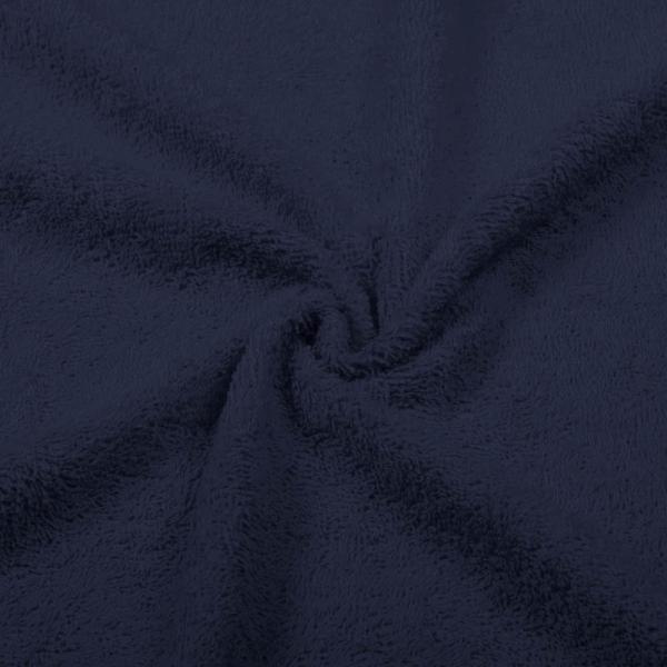 Terry Fabric Navy Terry Fabric Cotton
