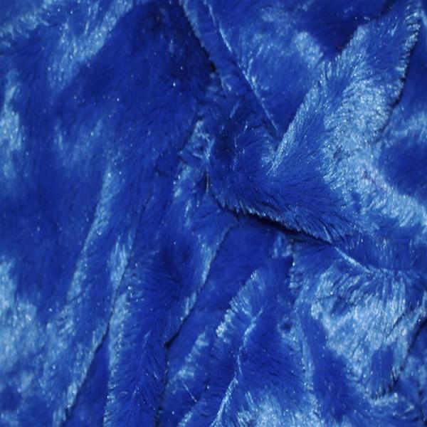 Fur Fabric Cobalt Fur Fabric